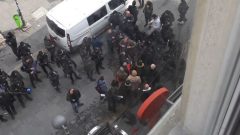 AKP’nin Polisi ABD’nin Bakanını protesto etmeyi engelledi!
