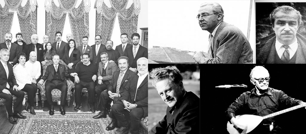 Sanatçının “Sarayla dansı”