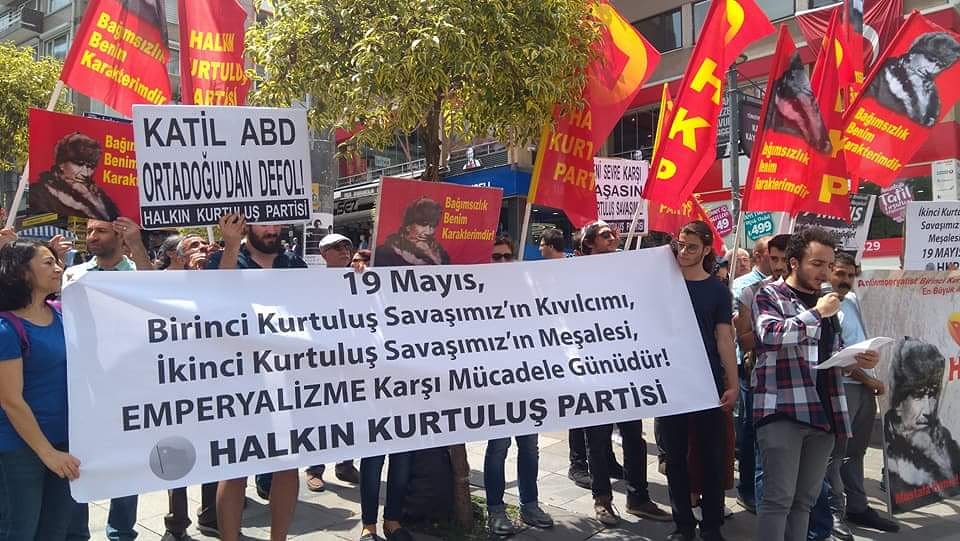 19 Mayıs Emperyalizmle ve işbirlikçileriyle mücadele günüdür