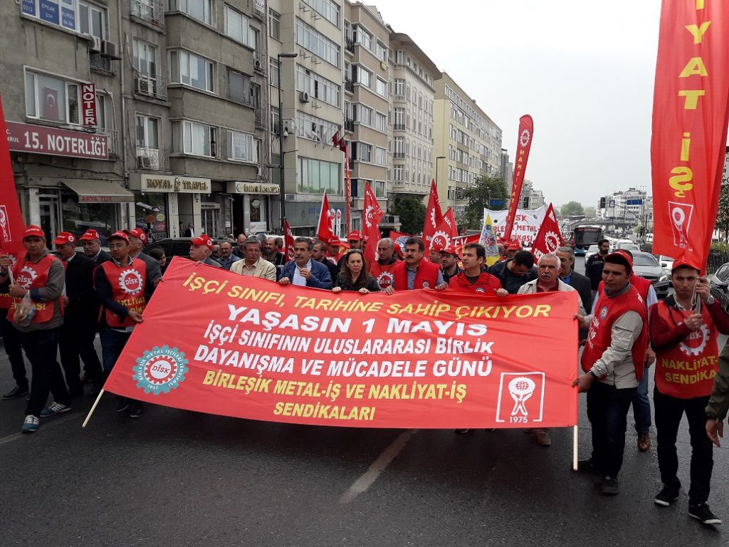 Nakliyat-İş’ten: Binlerce İşçi ile 1 Mayıs’ta Taksim Meydanı’na yürüdük