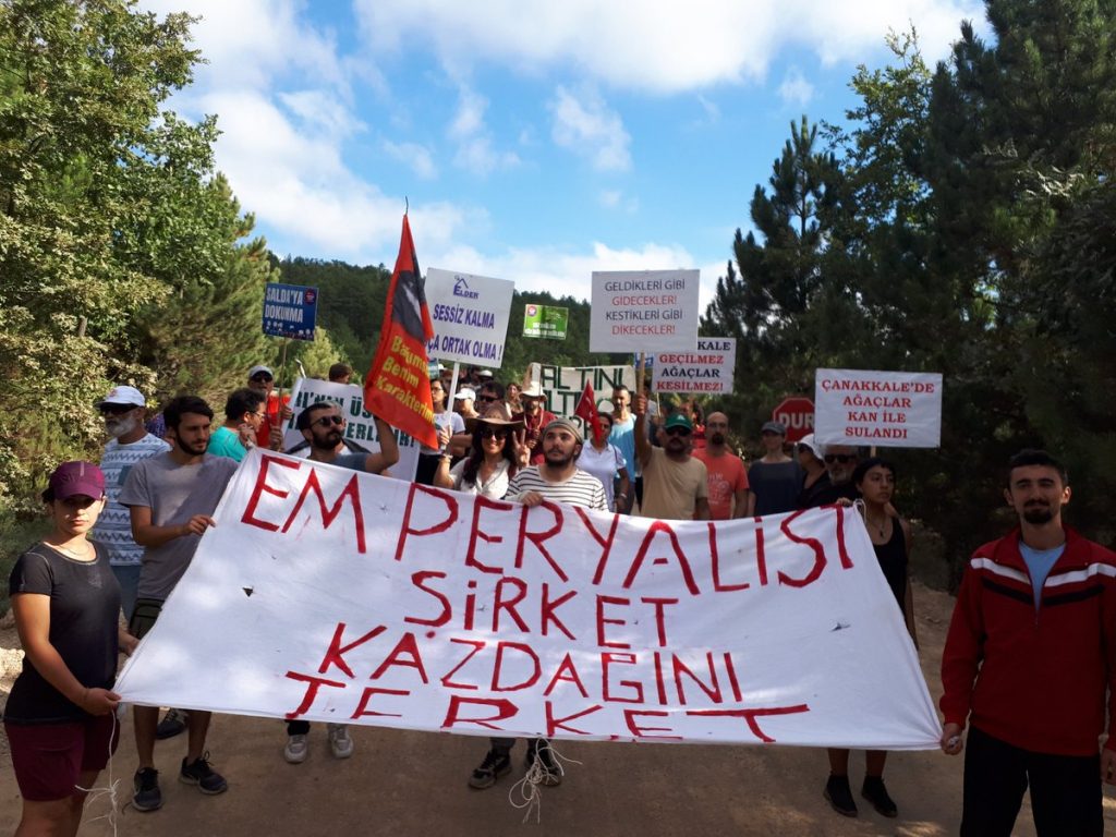 Kaz Dağları’nı Savunmak demek  Emperyalizme ve İşbirlikçilerine karşı Doğayı Savunmak demektir!