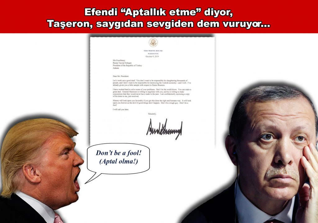 Efendi “Aptallık etme” diyor; Taşeron, saygıdan sevgiden dem vuruyor…