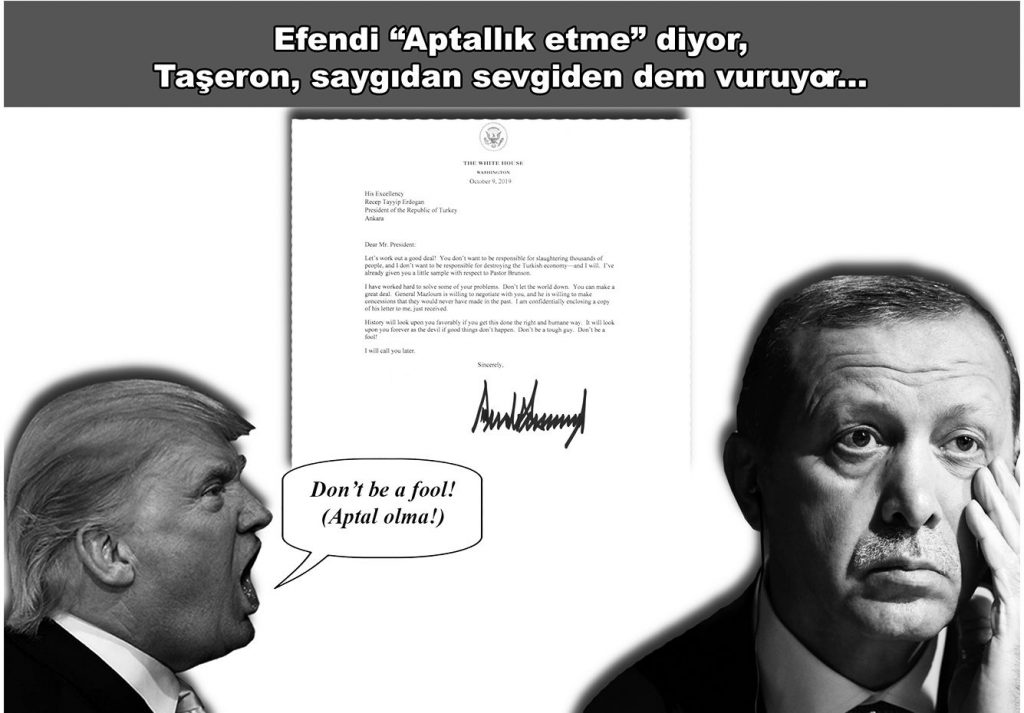 Efendi “Aptallık etme” diyor; Taşeron, saygıdan sevgiden dem vuruyor…
