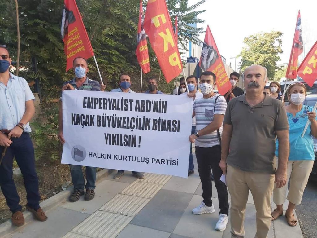 Saray da, ABD Büyükelçiliği İnşaatı da kaçaktır, yıkılmalıdır!