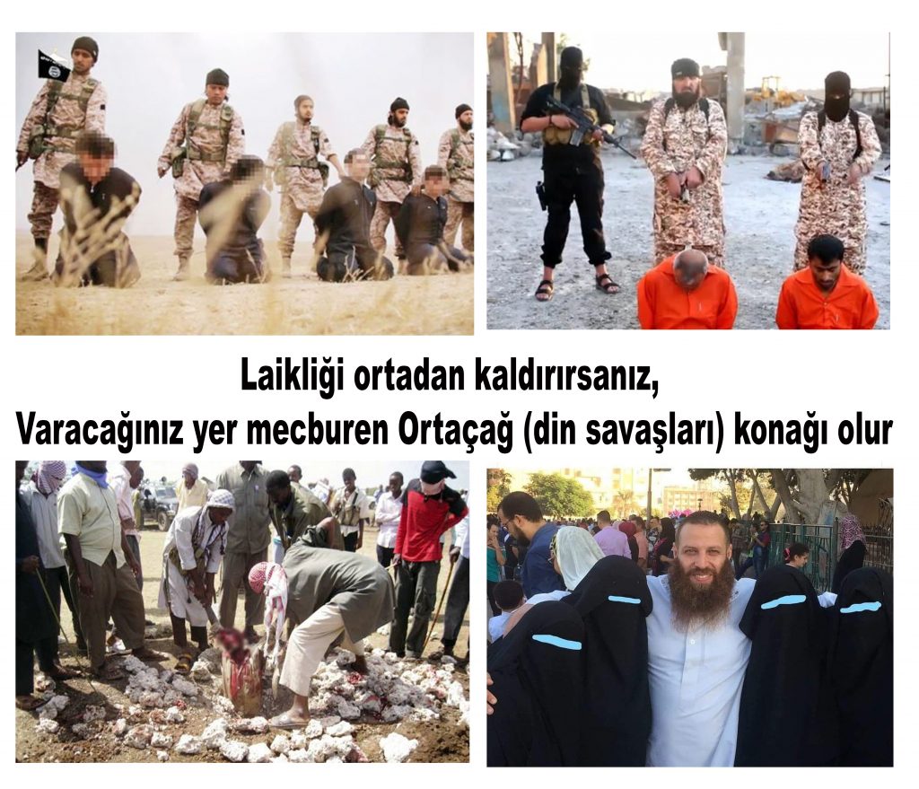 Danıştayın Türk Ordusu’nda türbanı serbest bırakan kararı üzerine: Laikliği ortadan kaldırırsanız, Varacağınız yer mecburen Ortaçağ (din savaşları) konağı olur