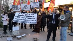 Partimiz, AKP’giller’in vurgun, soygun düzeninin doğal sonucu pahalılığı Ankara’da fatura yakarak ve boş tencerelerle protesto etti