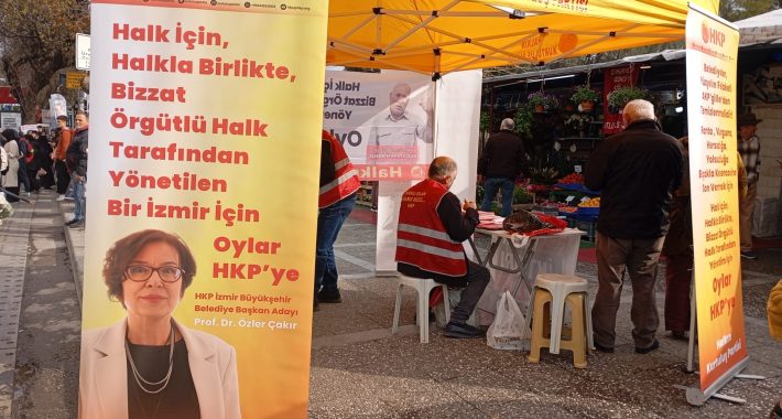 “Hür, Güçlü, Mutlu, Tam Bağımsız Türkiye” için 2024 yerel seçimlerinde oylar HKP’ye!