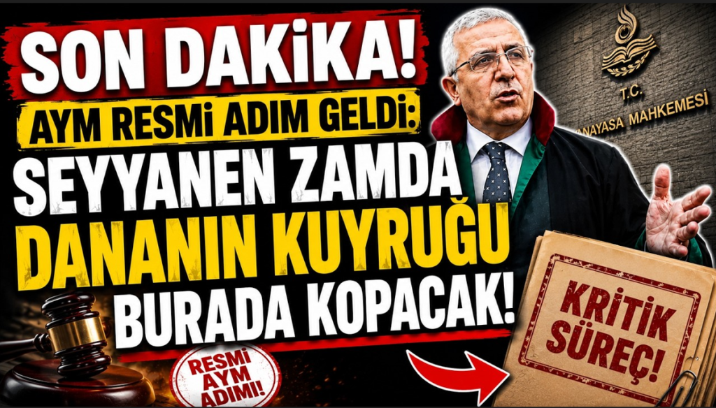 Memur Emeklisinin Seyyanen Zam Hakkı Mücadelesini Sürdürüyoruz